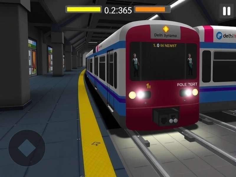 Delhi Metro Dynamo Game Interface